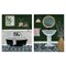 Stupell Industries Inviting Bold Green Bathroom 2 pc Canvas Wall Art Set Design by Yvette St. Amant